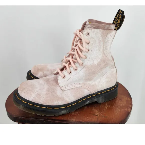 Dr. Martens 1460 Pascal Tie-Dye Suede Boot Size‎ US 6 EU 37
