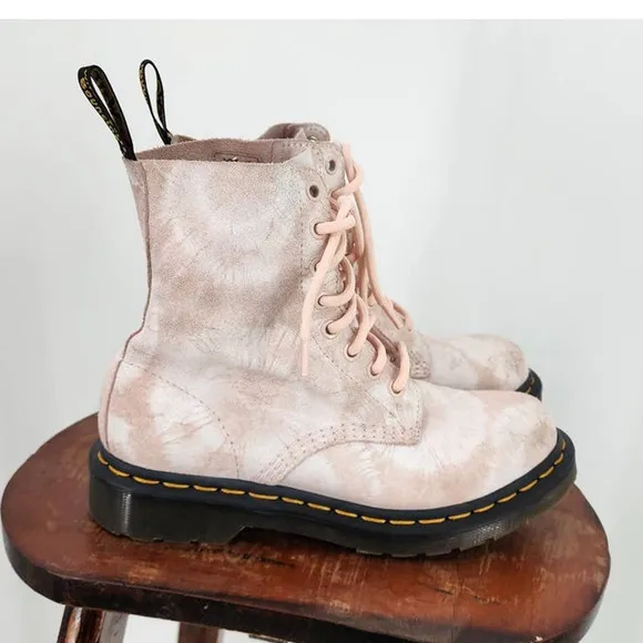 Dr. Martens 1460 Pascal Tie-Dye Suede Boot Size‎ US 6 EU 37