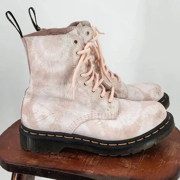 Dr. Martens 1460 Pascal Tie-Dye Suede Boot Size‎ US 6 EU 37