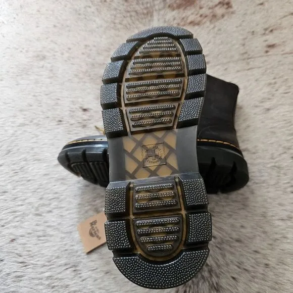 Dr. Martens 1460 Aztec Crazy Horse Combs Leather Boots Women Size 8 (Men 7) NEW