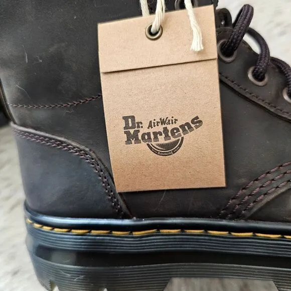 Dr. Martens 1460 Aztec Crazy Horse Combs Leather Boots Women Size 8 (Men 7) NEW