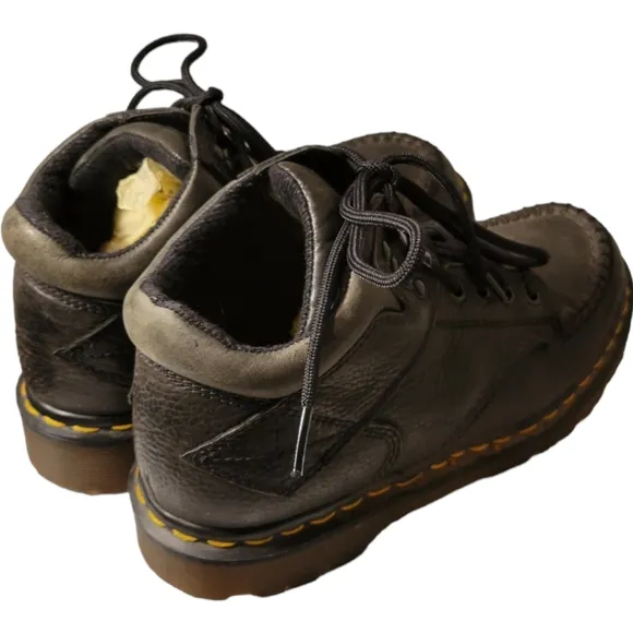 Dr. Martens Air Wair 8060 Black Work Ankle Boots Mens US 6 Womens US 7
