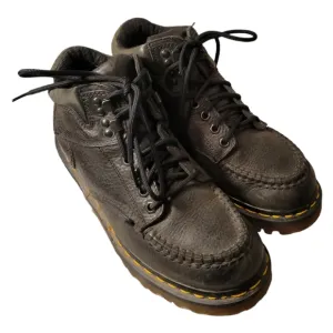 Dr. Martens Air Wair 8060 Black Work Ankle Boots Mens US 6 Womens US 7