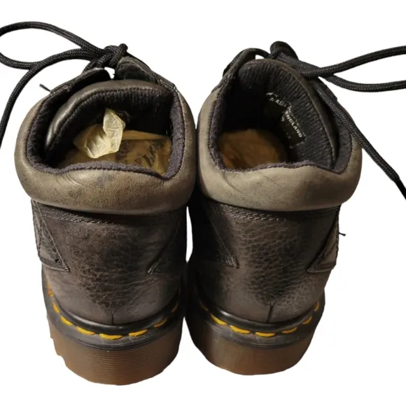 Dr. Martens Air Wair 8060 Black Work Ankle Boots Mens US 6 Womens US 7