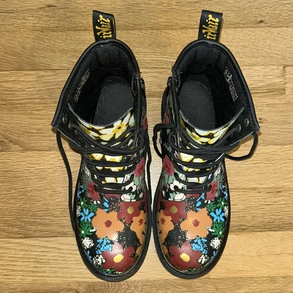 Dr. Martens Floral Boots - 5