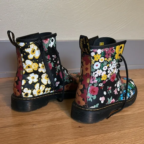 Dr. Martens Floral Boots - 5