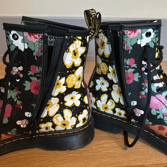 Dr. Martens Floral Boots - 5