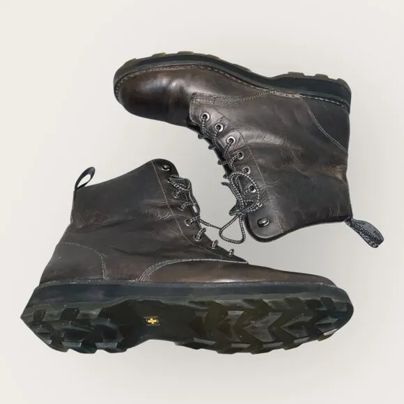 Dr. Martens Neil 12 Eyelet Leather Boots Men's Size US 13