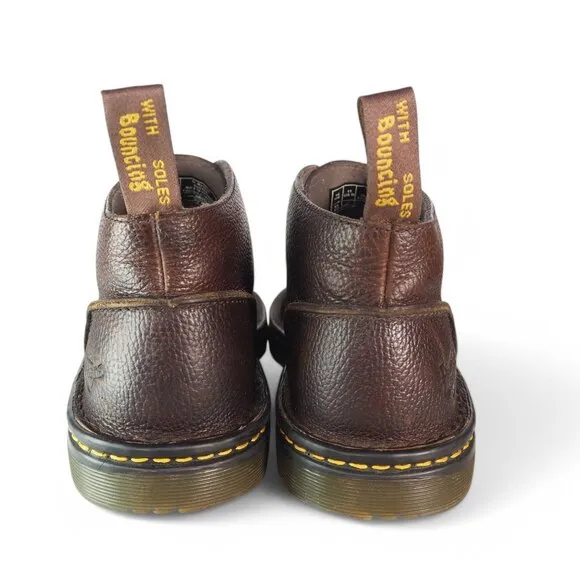 Dr. Martens Sussex Bear Track Chukka Boots Dark Brown Men's 11M
