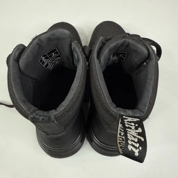 DR. MARTENS Women's Combs Lace Up Combat Boots Black-9