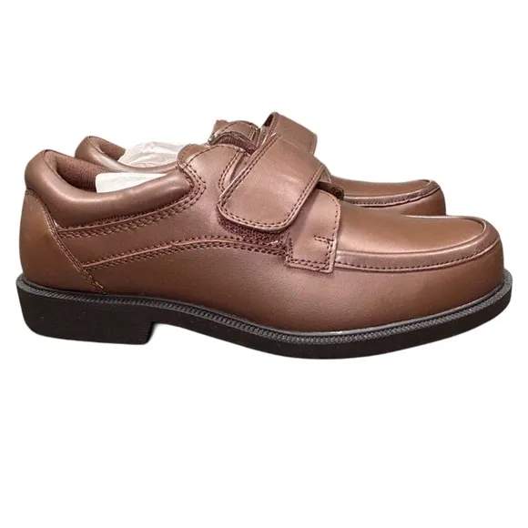 Dr Scholls Men’s Brown Double Air-pillo Insoles Shoes Strap Size 7D Comfortable