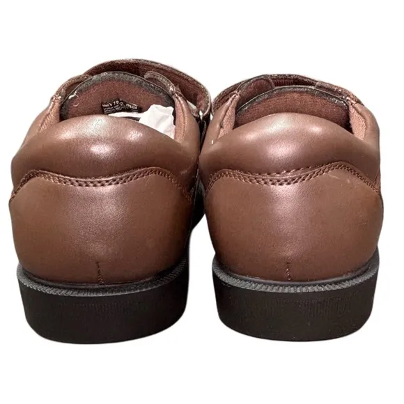 Dr Scholls Men’s Brown Double Air-pillo Insoles Shoes Strap Size 7D Comfortable