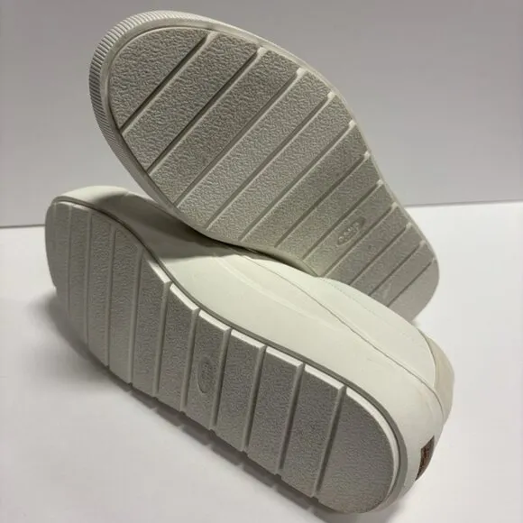 Dr. Scholl’s Women’s Time Off Platform Sneakers White, Size 9.5 Wide