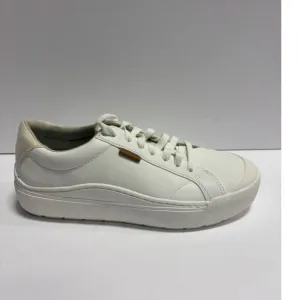 Dr. Scholl’s Women’s Time Off Platform Sneakers White, Size 9.5 Wide