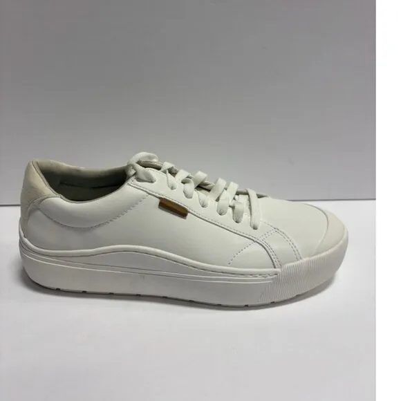 Dr. Scholl’s Women’s Time Off Platform Sneakers White, Size 9.5 Wide
