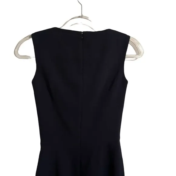 Dress The Population Sleeveless Navy Sheath Midi Dress Women's Sz XXS New