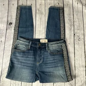 DRIFTWOOD Jackie Mid Rise Skinny Jeans