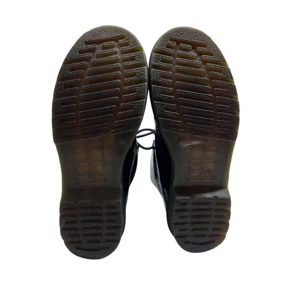 Dr. Martens Black Patent Leather Boots size 7