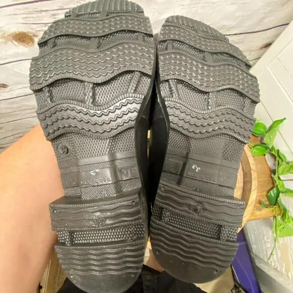 Dunlop Monarch 16&quot; Steel Toe ASTM F 2413-11 Rubber Work Boots Men 8 Women 10