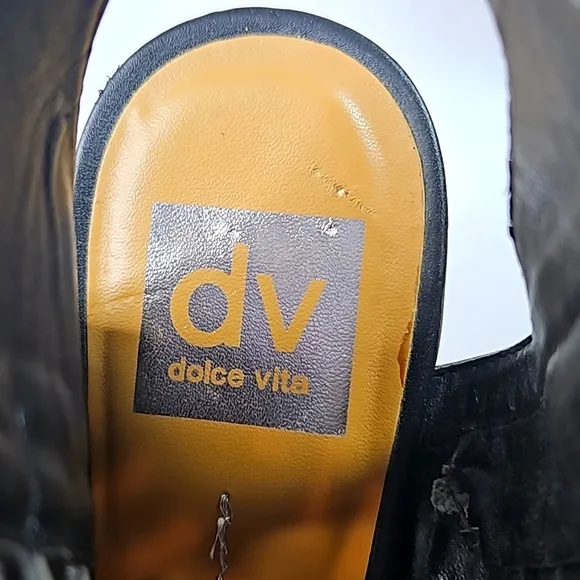 DV DOLCE VITA Cage Block Heels Sz 7.5