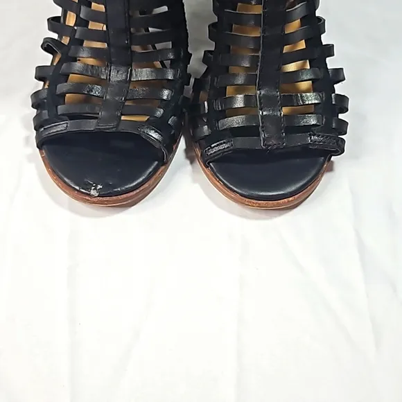 DV DOLCE VITA Cage Block Heels Sz 7.5