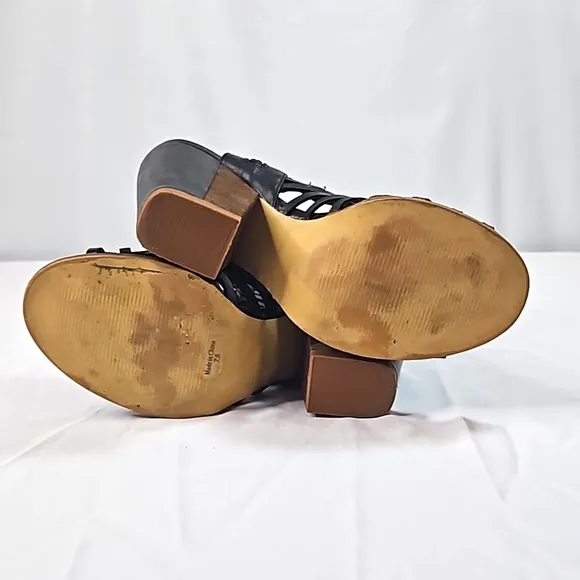 DV DOLCE VITA Cage Block Heels Sz 7.5