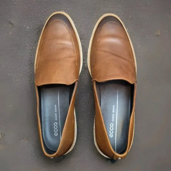 ECCO  Incise Tailored Loafer Flat Shoes Women’s US Size 8 - 8.5 / 39 NWOB