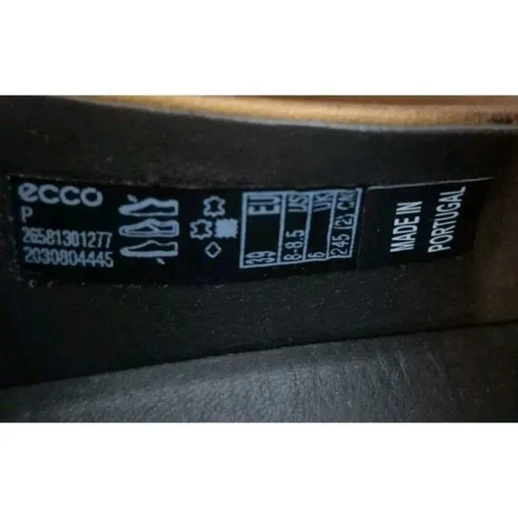 ECCO  Incise Tailored Loafer Flat Shoes Women’s US Size 8 - 8.5 / 39 NWOB