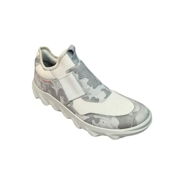 Ecco Sport MX Low Womens Size 39 EU (8-8.5 US) White Camo Sneakers  Trail (46)