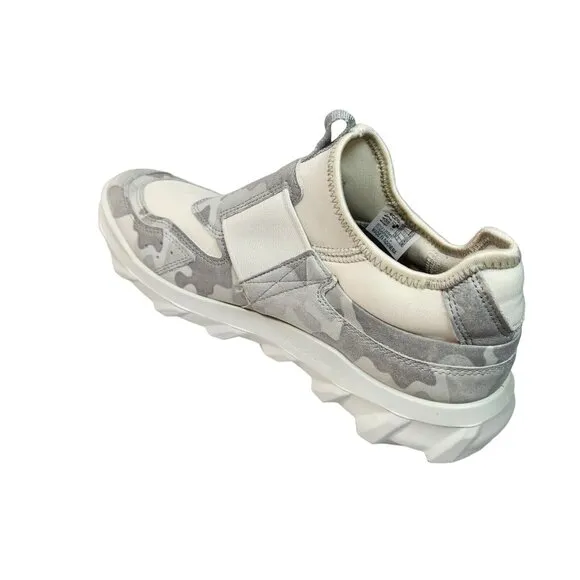 Ecco Sport MX Low Womens Size 39 EU (8-8.5 US) White Camo Sneakers  Trail (46)
