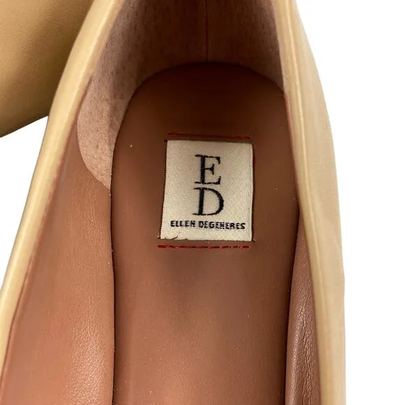 ED Ellen Degeneres Heart Ballet Flats Lyssa Size Women's 7 Wide
