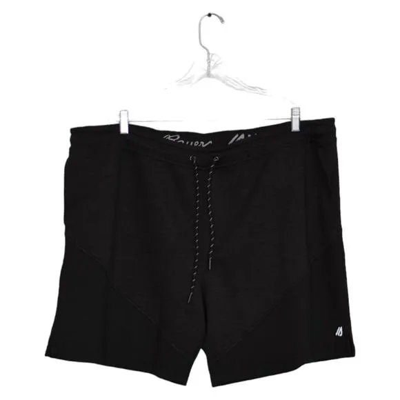 Eddie Bauer Shorts Men Black Boat Swim Trunks Regular Fit Casual Pocket 3XL NWOT