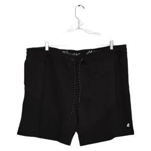 Eddie Bauer Shorts Men Black Boat Swim Trunks Regular Fit Casual Pocket 3XL NWOT