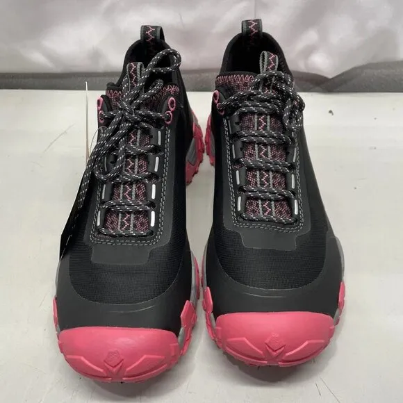 Eddie Bauer Women’s Terrange Hiking Shoes Black/Pink Size 7.5 Trail Outdoor Foot