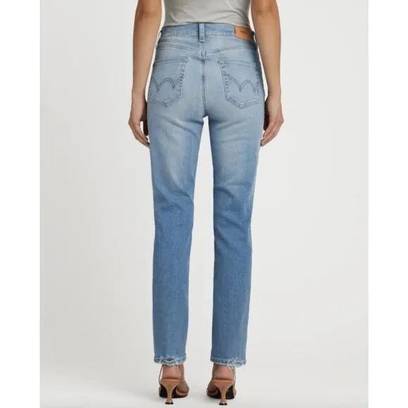 EDWIN Denim Bree Regular Hem Jean Mid-Rise Reverie 28