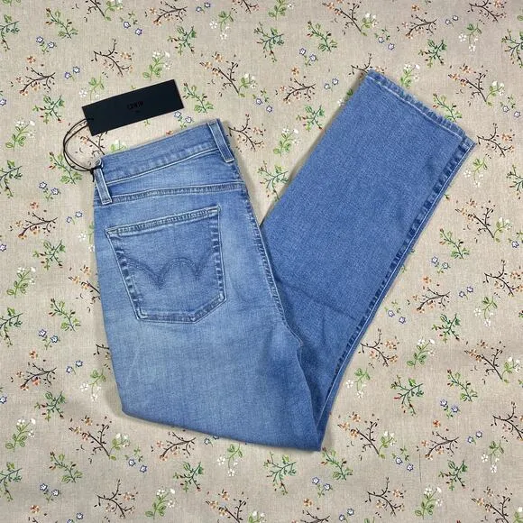 EDWIN Denim Bree Regular Hem Jean Mid-Rise Reverie 28