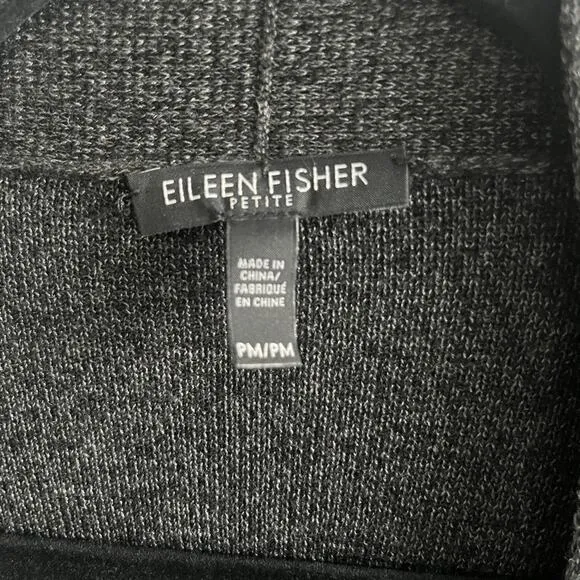 Eileen Fisher short petite cardigan size PM