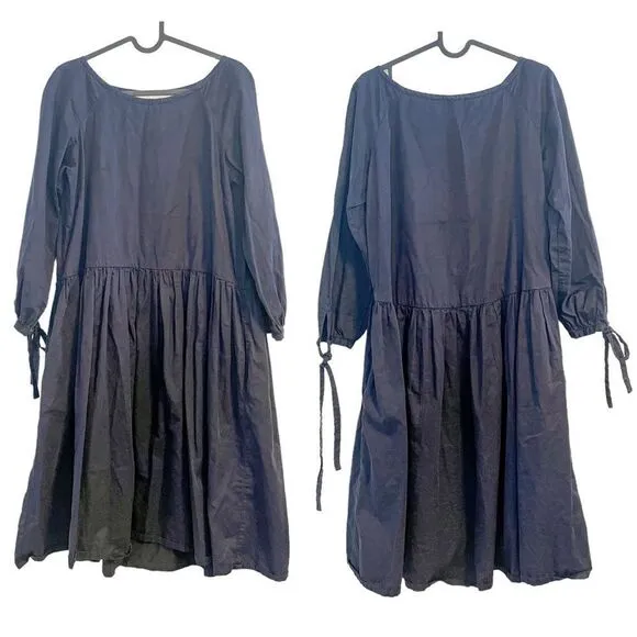 Eliza Faulkner Tallulah Dress Navy S