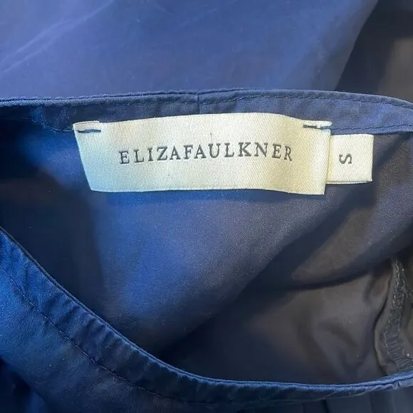 Eliza Faulkner Tallulah Dress Navy S