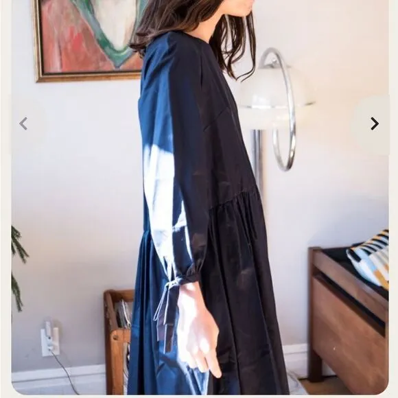 Eliza Faulkner Tallulah Dress Navy S