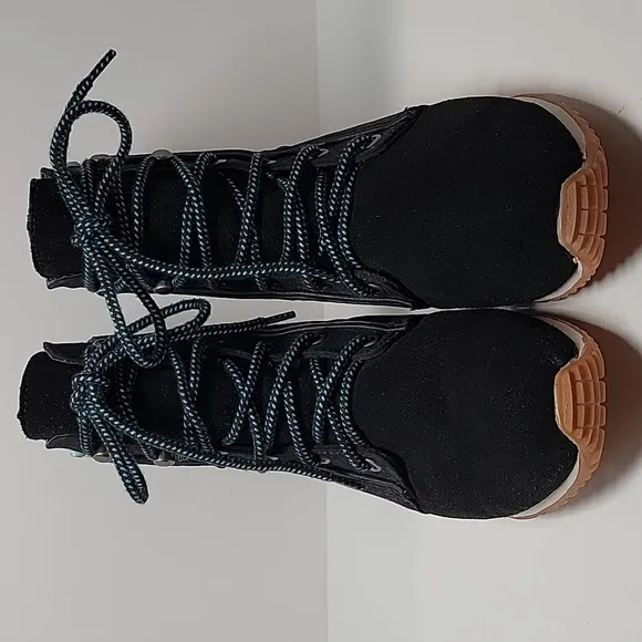 Emu Kanama Boots Lo Ankle Black Waterproof Lace-up Suede Merino Wool Black  7