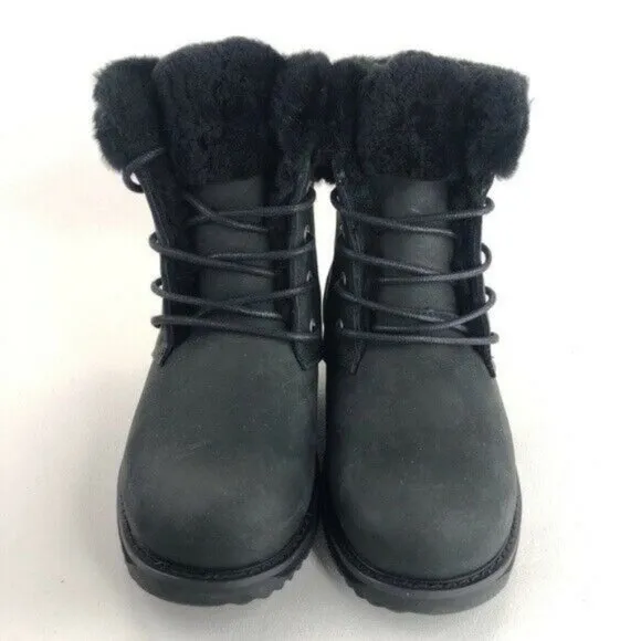 Emu Shoreline Leather Lo Winter Boots Womens 5