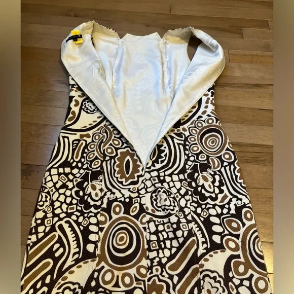 EUC David Meister Summer Shift Sheath Dress