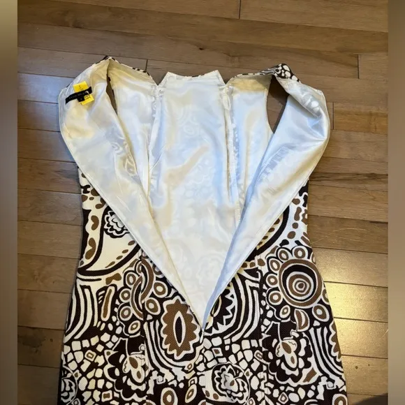 EUC David Meister Summer Shift Sheath Dress