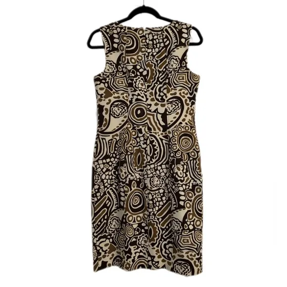 EUC David Meister Summer Shift Sheath Dress