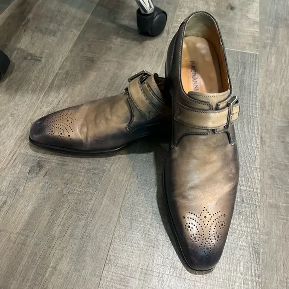 EUC Men’s Size 9.5 Magnanni Leather Shoes