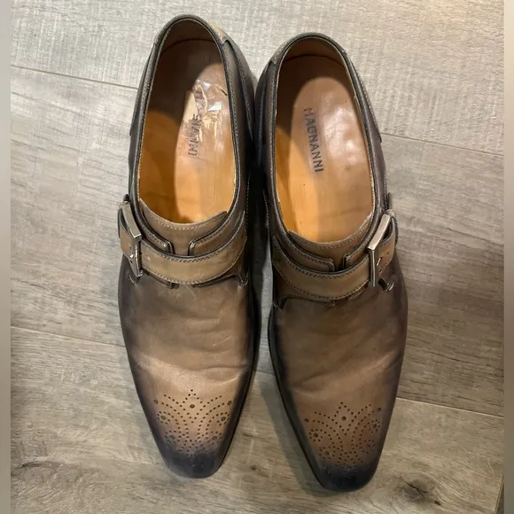 EUC Men’s Size 9.5 Magnanni Leather Shoes