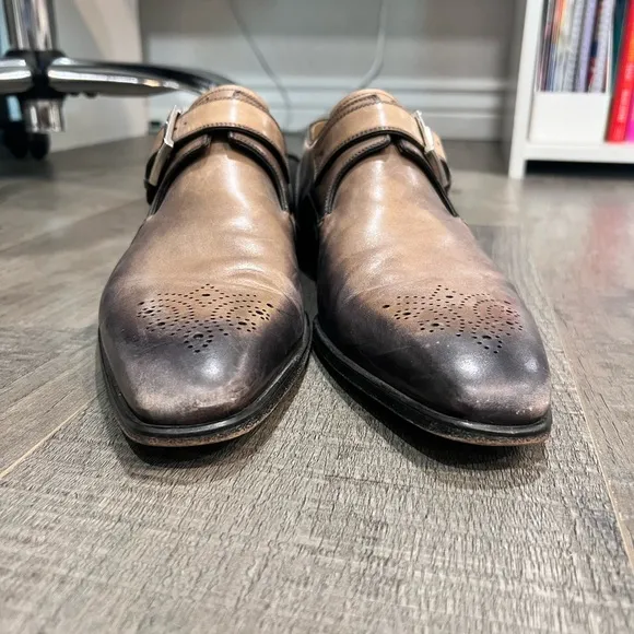 EUC Men’s Size 9.5 Magnanni Leather Shoes