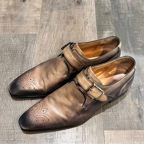 EUC Men’s Size 9.5 Magnanni Leather Shoes
