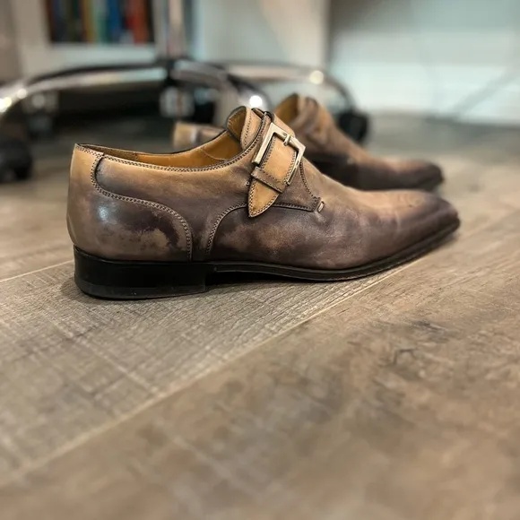 EUC Men’s Size 9.5 Magnanni Leather Shoes